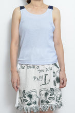 Load image into Gallery viewer, RIB TANK-TOP_BLUE