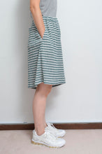 Load image into Gallery viewer, CHECK WIDE SHORTS_GREEN CHECK/01 size