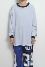 Load image into Gallery viewer, RIB L/S TEE _fab-graff_02 size/SKY BLUE