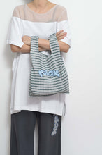 画像をギャラリービューアに読み込む, CHECK CONVINI-BAG_fab-graff/GREEN CHECK