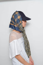 Load image into Gallery viewer, SCARF DROOPY CAP / 25SS_NAVY_01