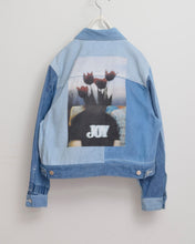 画像をギャラリービューアに読み込む, PANEL DENIM BLOUSON/JOY/01 size B