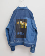 画像をギャラリービューアに読み込む, PANEL DENIM BLOUSON/毎日だ/02 size B