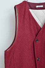 Load image into Gallery viewer, 代官山 蔦屋書店出品中/BGNDY SILK WOOL QUILTED PATCH LINER