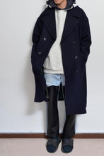 画像をギャラリービューアに読み込む, MELTON P-COAT_NAV/YELLOW_02size