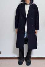 画像をギャラリービューアに読み込む, MELTON P-COAT_NAV/YELLOW_02size