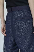 Load image into Gallery viewer, FLOWER LACE FLARE PT/NAV/01_A