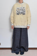 画像をギャラリービューアに読み込む, SWITCHING KNIT P/O(FISHERMAN'S SWEATER)_MIND GAME_02size