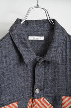 Load image into Gallery viewer, 代官山 蔦屋書店出品中/HERRINGBONE LINEN WOOL QUILTED WORK BLOUSON