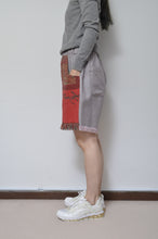Load image into Gallery viewer, PNK FRINGE RUG SHORTS_02size