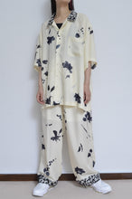 Load image into Gallery viewer, OPEN COLLAR SH_FLOWER/FLOWER