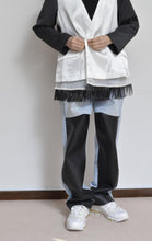 Load image into Gallery viewer, 代官山 蔦屋書店出品中/LEATHER SLIT PT B/BLK_01