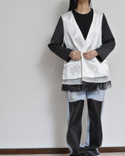 將圖片載入圖庫檢視器 SCARF-LINED FRINGE JK/00