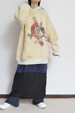 画像をギャラリービューアに読み込む, SWITCHING KNIT HOODIE(PRINT) 01/OFF WHITE_X