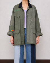 将图片加载到图库查看器,FRAGMENT MILITARY SHIRT (YIN & YANG SLEEVE)/02 size_B