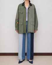 将图片加载到图库查看器,FRAGMENT MILITARY SHIRT (YIN & YANG SLEEVE)/02 size_B