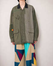 将图片加载到图库查看器,FRAGMENT MILITARY SHIRT (YIN & YANG SLEEVE)/02 size_B