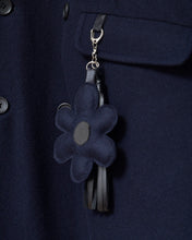 画像をギャラリービューアに読み込む, Flower charm pea coat / wool melton × sport