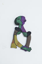 Load image into Gallery viewer, SCARF CUSHION FLAME/PICASSO