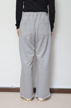 Load image into Gallery viewer, BACK PILE WIDE FLARE PT_fab-graff_TOP GRAY_01size