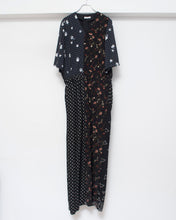 將圖片載入圖庫檢視器 SHORT SLEEVE JUMP SUIT / FLORAL / 00 size_B