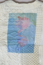 画像をギャラリービューアに読み込む, SWITCHING KNIT C/D(FISHERMAN'S SWEATER)_GREEN_01size