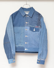 將圖片載入圖庫檢視器 Denim easy panel blouson "PGR" / 01size