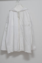 画像をギャラリービューアに読み込む, TABLE CLOTH ZIP-UP HOODIE/WHT/02 size_003