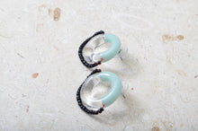 Load image into Gallery viewer, D_YAGA × YEAH RIGHT!!_Glass And Beads Hoop U Pierce