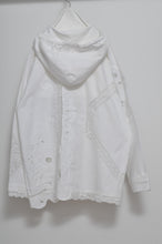 画像をギャラリービューアに読み込む, TABLE CLOTH ZIP-UP HOODIE/WHT/02 size_003