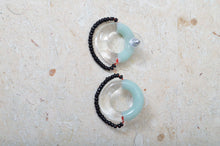 Load image into Gallery viewer, D_YAGA × YEAH RIGHT!!_Glass And Beads Hoop U Pierce