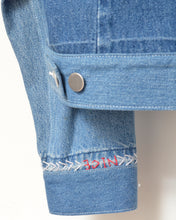 將圖片載入圖庫檢視器 Denim easy panel blouson "PGR" / 01size