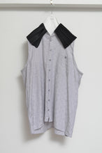 Load image into Gallery viewer, PLEATED COLLAR SH_B