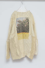 画像をギャラリービューアに読み込む, SWITCHING KNIT C/D(FISHERMAN'S SWEATER)_YELLOW_01size