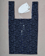 Load image into Gallery viewer, 01_FLOWER LACE CONVINI-BAG_TWO-TONE/BLK×ASS