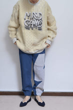画像をギャラリービューアに読み込む, SWITCHING KNIT P/O(FISHERMAN'S SWEATER)_MIND GAME_02size
