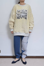 画像をギャラリービューアに読み込む, SWITCHING KNIT P/O(FISHERMAN'S SWEATER)_MIND GAME_02size