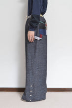 画像をギャラリービューアに読み込む, LINEN WOOL WIDE PAINTER PT / NAV_03