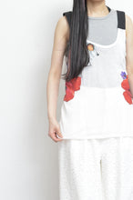 画像をギャラリービューアに読み込む, MESH TANK_FLORAL / C
