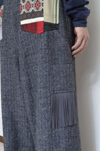 画像をギャラリービューアに読み込む, LINEN WOOL WIDE PAINTER PT / NAV_03