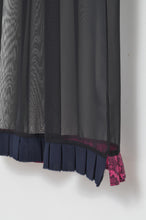 Load image into Gallery viewer, CHIFFON LONG SK 00/BLK