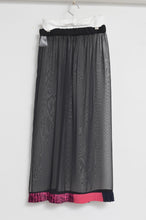 Load image into Gallery viewer, CHIFFON LONG SK 00/BLK