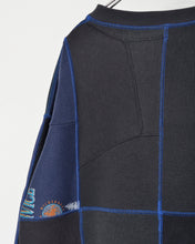 将图片加载到图库查看器,Panel sweat pullover contrast stitch / 02size_A
