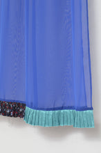 Load image into Gallery viewer, CHIFFON LONG SK 00/BLUE