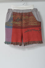 Load image into Gallery viewer, PNK FRINGE RUG SHORTS_02size
