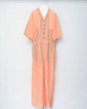 画像をギャラリービューアに読み込む, SHORT SLEEVE JUMP SUIT / PNK CHECK / 00 size