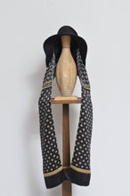 Load image into Gallery viewer, SCARF DROOPY BAGUETTE HAT / BLK
