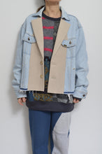 Load image into Gallery viewer, DENIM * MELTON BLOUSON_BEIGE_MIND GAME