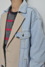 Load image into Gallery viewer, DENIM * MELTON BLOUSON_BEIGE_MIND GAME