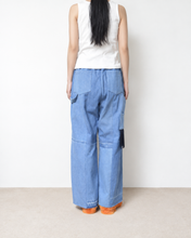 이미지를 갤러리 뷰어에 로드 , Fringe painter pants / denim easy 01 size / B